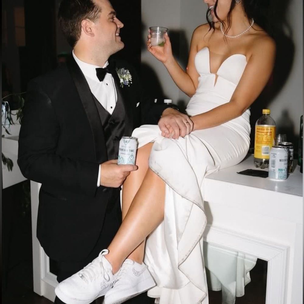 Wedding custom sneakers - air force 1 - Picture 3 of 3